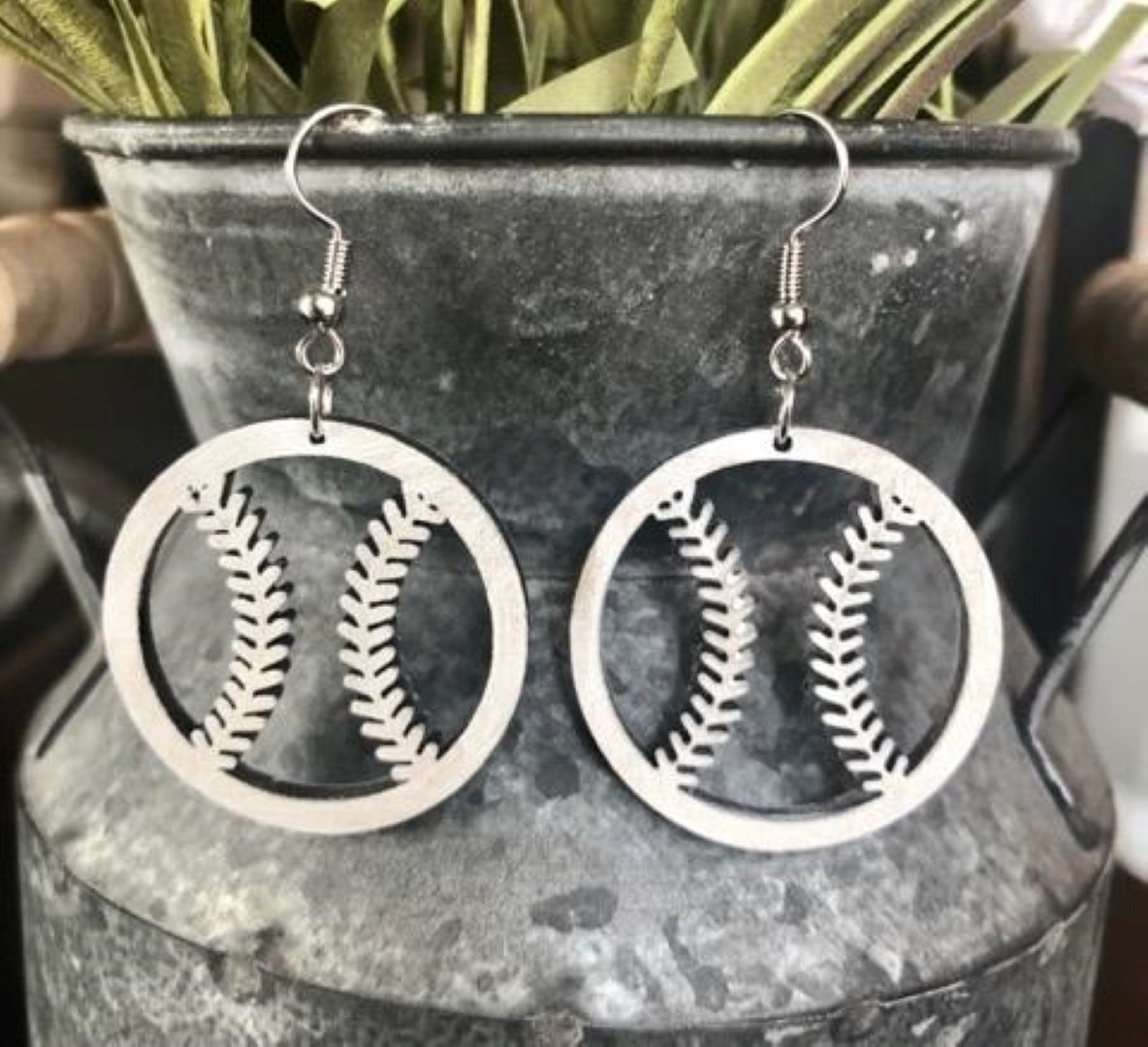 Baseball hot sale earrings wholesale