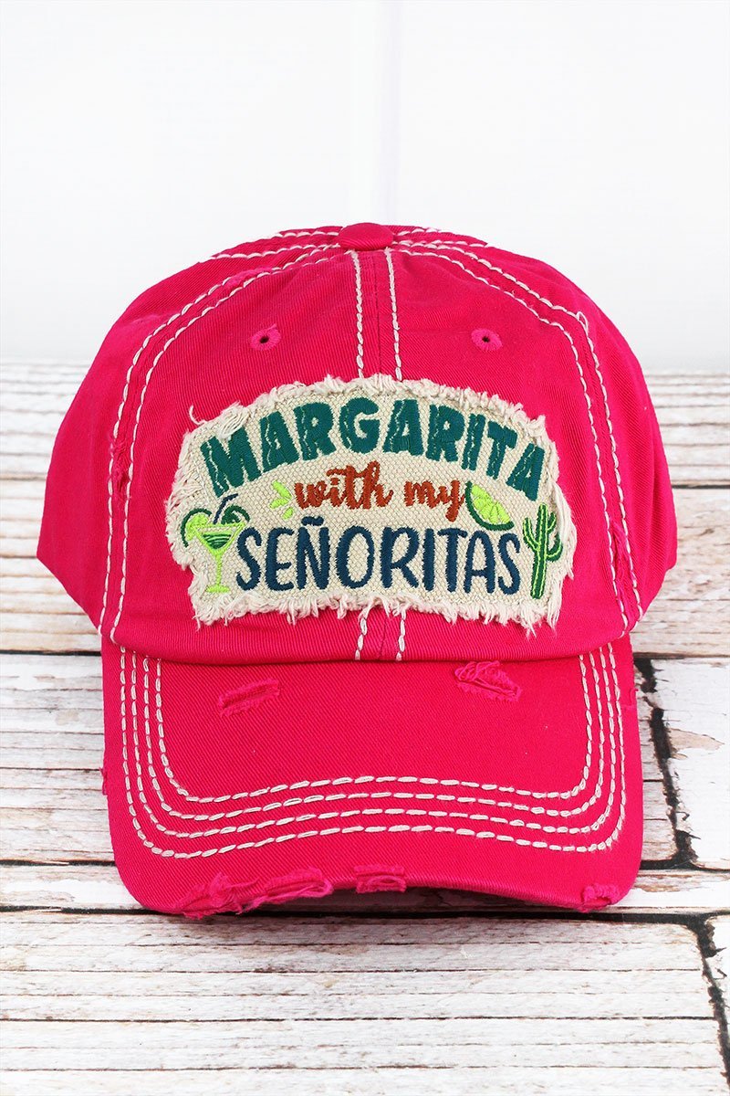 Distressed Margarita with my Senoritas Hat